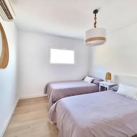 Moderna Casa, Terraza Vistas Mar Wifi Y Piscina Lägenhet *