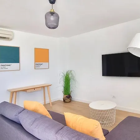 Moderna Casa, Terraza Vistas Mar Wifi Y Piscina Lägenhet