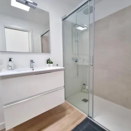 Moderna Casa, Terraza Vistas Mar Wifi Y Piscina Lägenhet *